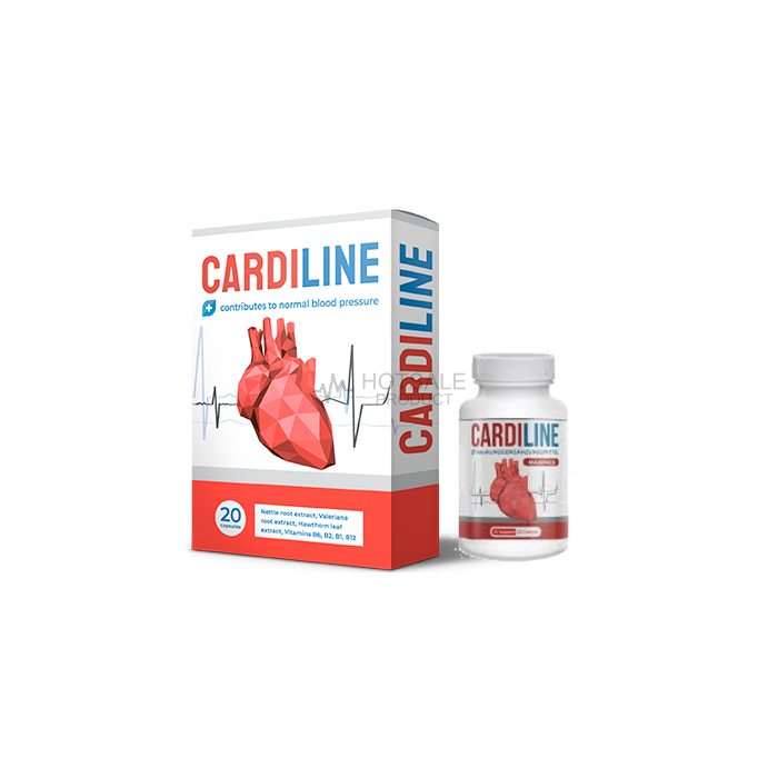 Cardiline - slėgį stabilizuojantis produktas